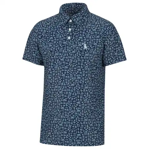 Youth Dirty Myrtle Polo in Hunt by Local Boy Outfitters