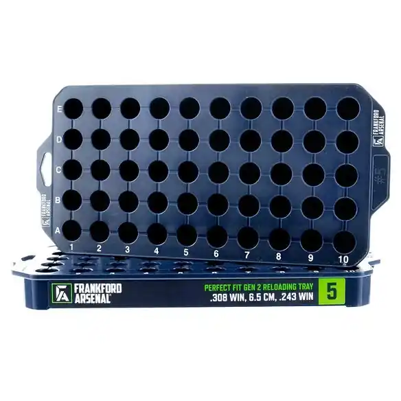 2 Pack 38 Special & 357 Mag Reloading Tray by Frankford