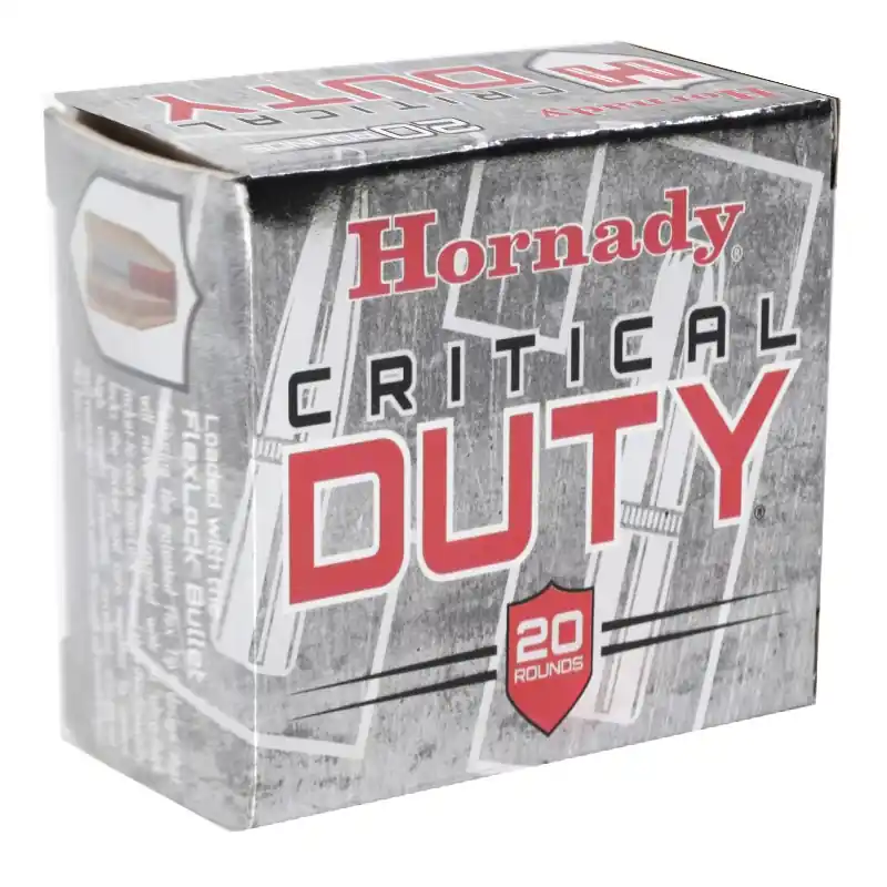 Hornady Critical Duty 1,225 fps 357 Sig 135 Grain FlexLock Handgun Ammunition