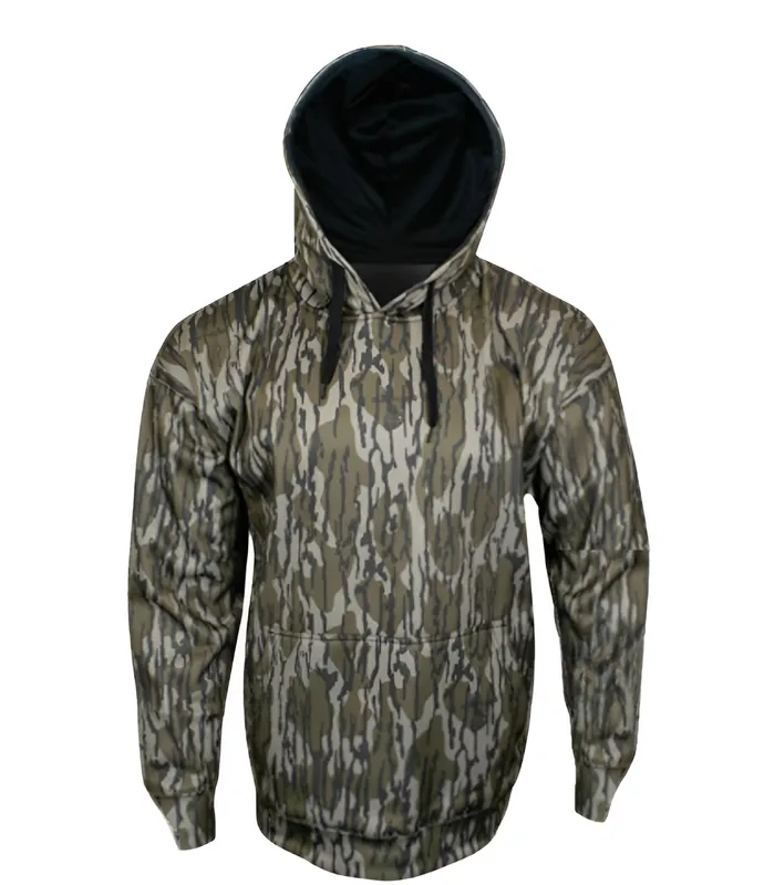 Men‘s Mossy Oak Bottomland Pullover Hoodie by World Famous Sports