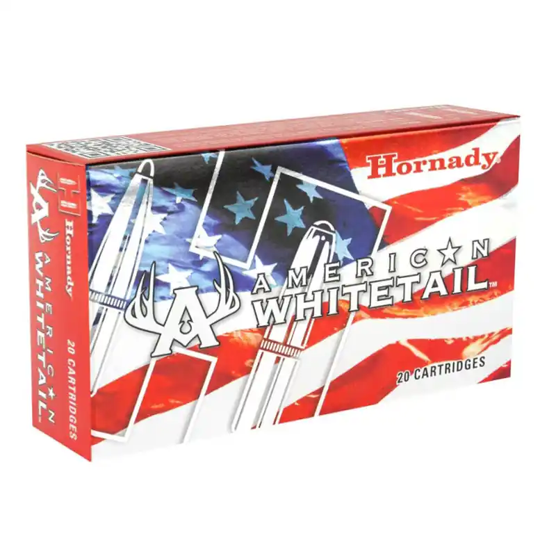 Hornady American Whitetail 2,820 fps 6.5 Creedmoor 129 Grain InterLock Jacketed Soft Point Rifle Ammunition