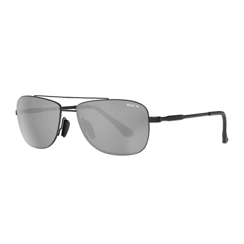Draeklyn OTG Sunglasses in Black/Gray/Silver by BEX Sunglasses