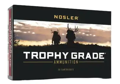 Nosler Trophy Grade 3,000 fps 30 Nosler 210 Grain Accubond Spitzer Rifle Ammunition
