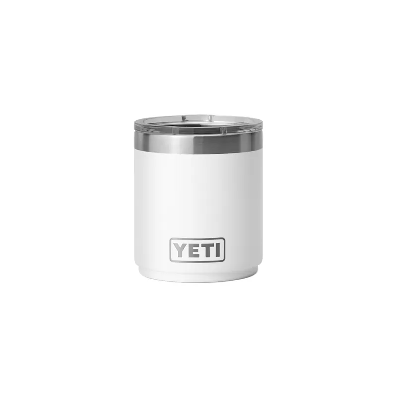 Rambler 10 oz Stackable Lowball Cup with Magslider Lid by YETI
