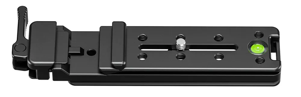 NR-140 D Rail with Clamp for Garmin XERO C1/C2 Chronograph and Arca Mount Picatinny Clamp by Leofoto
