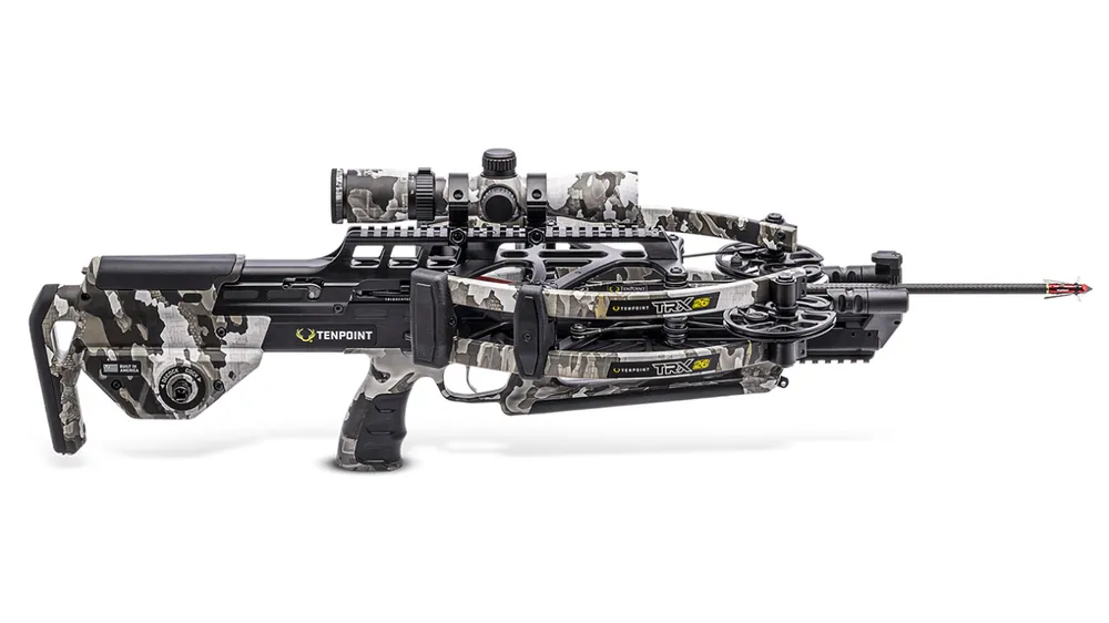 TRX 26 ACUslide MAXX Vektra with 100-yard RangeMaster 100 Scope Crossbow by TenPoint
