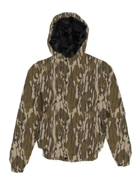 Youth Camo Waterproof Breathable Insulated Hooded Jacket by World Famous Sports