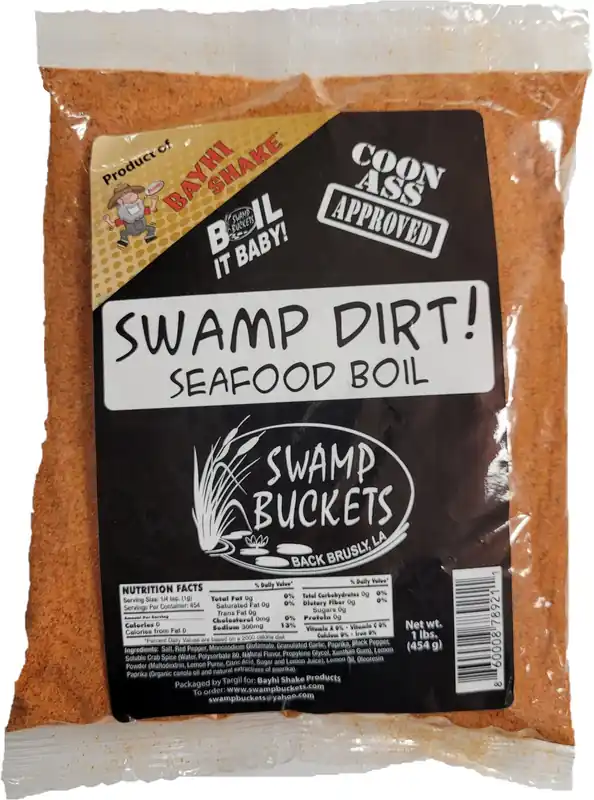 Swamp Dirt 1lb Seafood Boil by Swamp Buckets