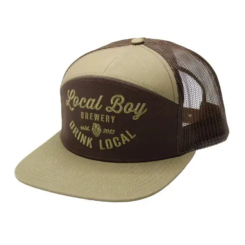 7 Panel Brewery Hat by Local Boy Outfitters