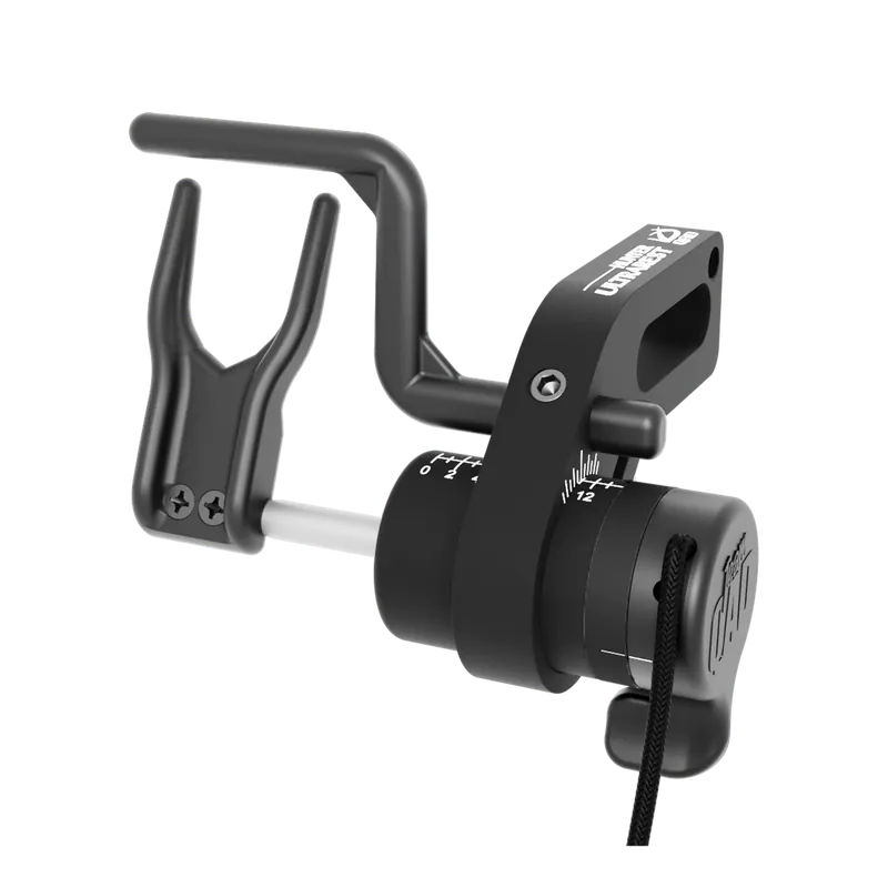 Ultra Rest Hunter in Black Right Hand by Quality Archery Designs