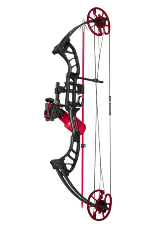 Runner EVW LH50 Black and Red Bowfishing Bow Kit by Cajun