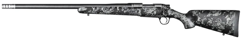 Left Handed Christensen Arms Ridgeline FFT .308 Win Bolt Action Rifle with 20 Inch Threaded Barrel in Grey Accented Carbon Stock