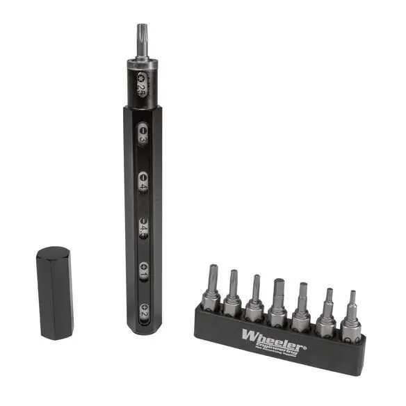 Multi Driver Tool Pen with Aluminum Handle by Wheeler