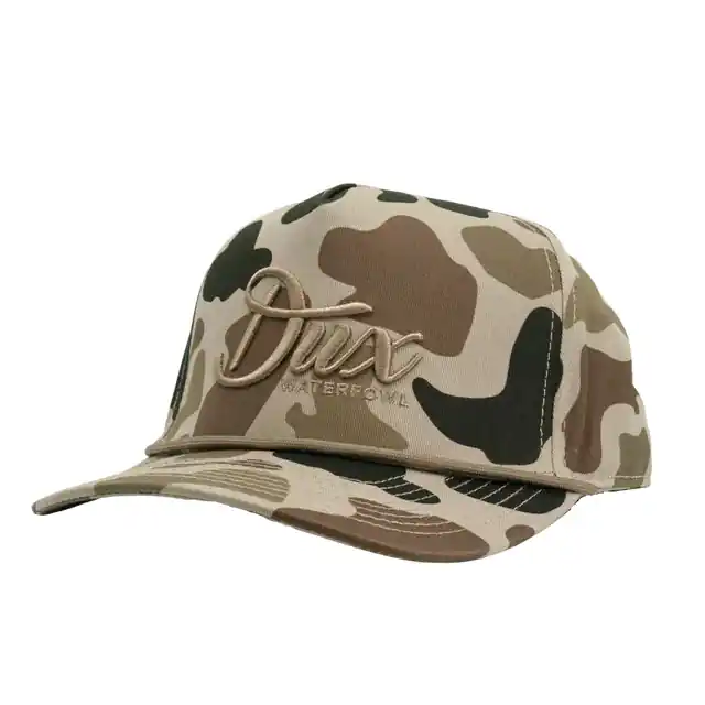 Men‘s Graphic Old School Camo Rope Low Pro Cap by Dux Bux