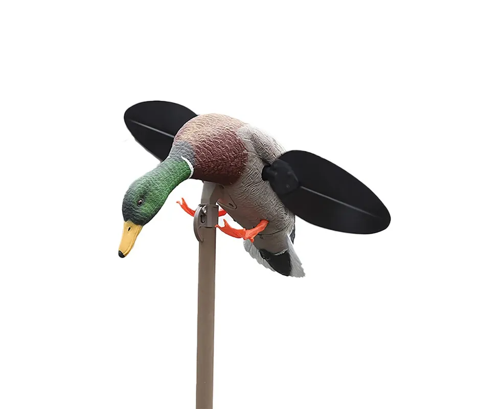 Mallard Lightweight Motion Duck Decoy with Spinning Wings by Mojo Outdoors