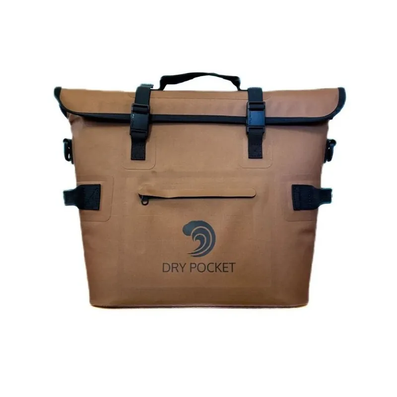 Coyote Brown 12 Liter Day Pack Cooler with Shell Bag by Dry Pocket