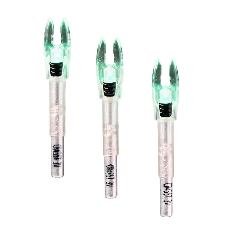 Nockturnal Shift Universal Green Lighted Nocks