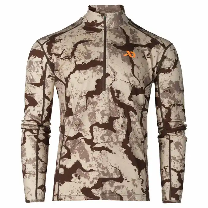 Men‘s Kiln Quarter Zip Long Sleeve Shirt by First Lite