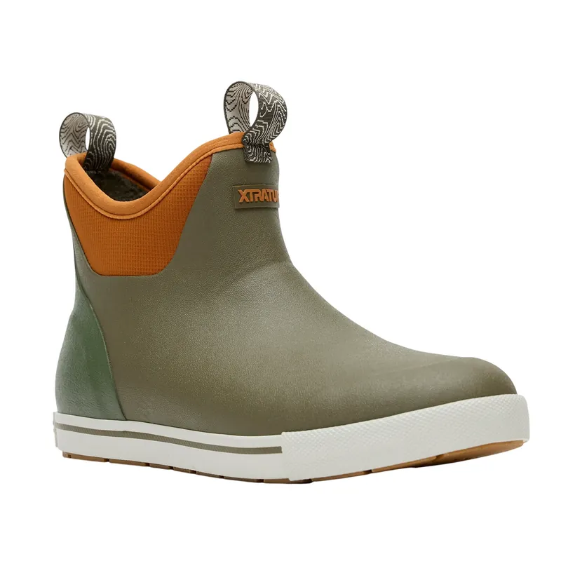 Men‘s 6 Inch Camp Fleece Lined Ankle Deck Boots by XTRATUF
