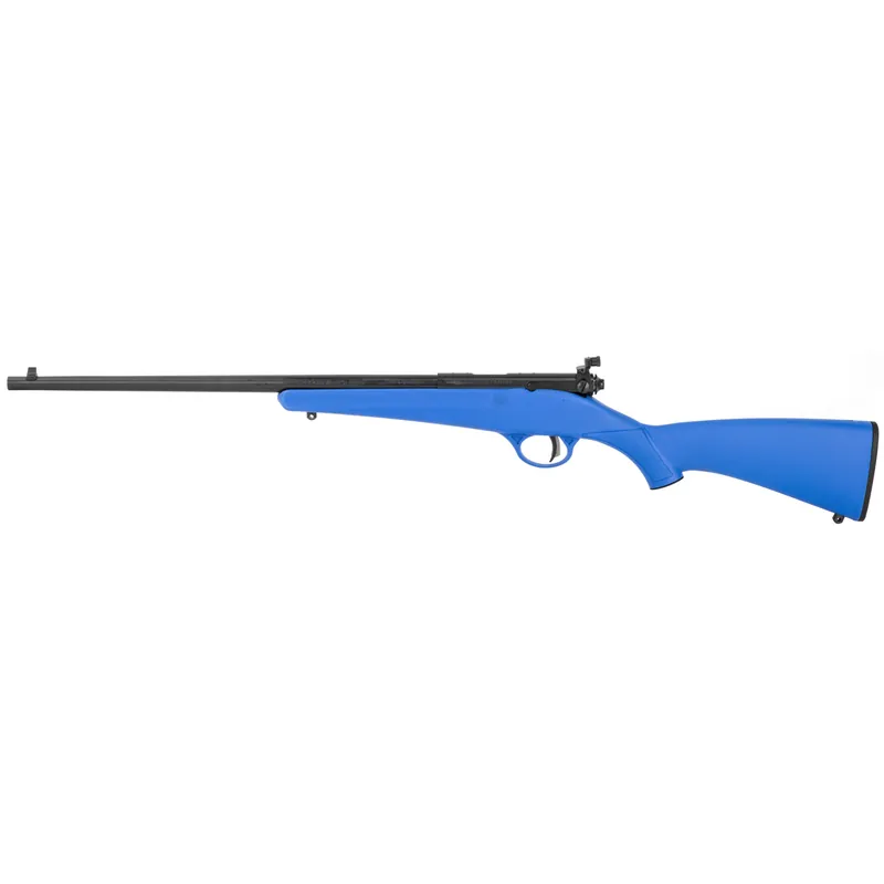 Rascal .22lr Bolt Action Rifle with 16 Inch Barrel in Blue Stock by Savage