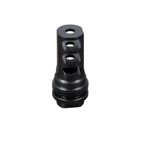 ASR Mount Compatible Muzzle Brake in .458 Cal for 5/8x24 Threaded Barrel by SilencerCo