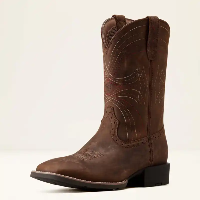 Sport Outdoor Wide Square Toe Cowboy Boot by Ariat