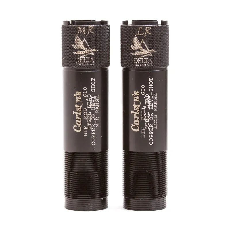 Carlson‘s Delta Waterfowl 20 Gauge Medium Range Choke Extended Non-Ported for Browning Invector Plus