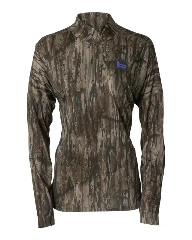 Women‘s Tec Stalker Camo Half Zip by Banded