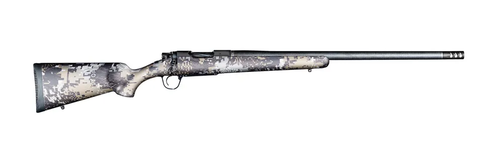 Christensen Ridgeline FFT 6.5 Creedmoor Bolt Action Rifle with Optifade Elevated II Carbon Stock
