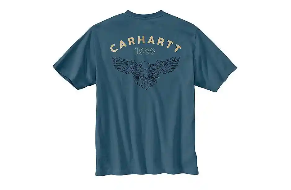 Relaxed Fit Lightweight Eagle Short Sleeve Tee by Carhartt