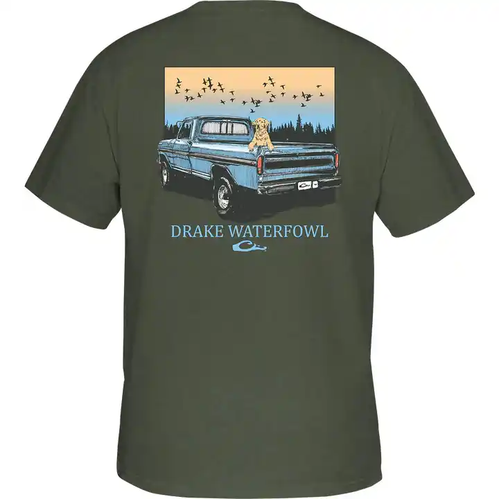 Youth Old School Ford Short Sleeve Tee by Drake Waterfowl