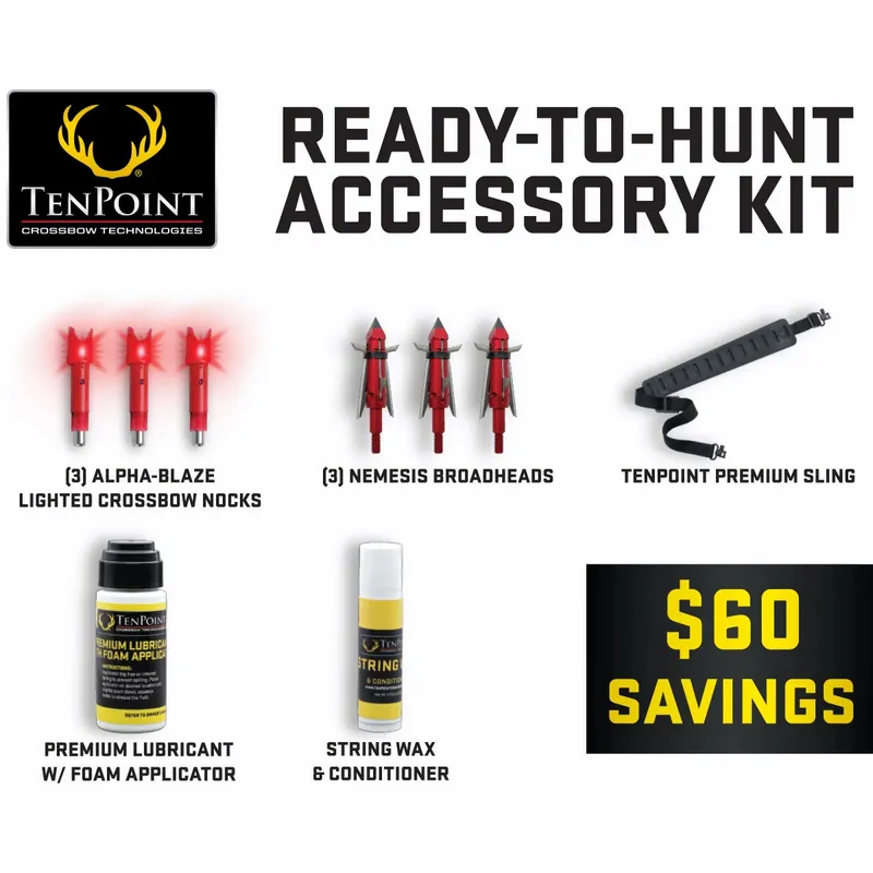 Ready to Hunt Accessory Kit 2025 by Tenpoint Crossbows