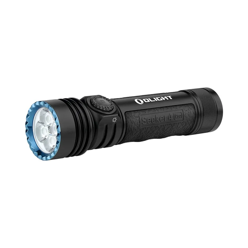 Seeker 4 Pro 4600 Lumen Flashlight in Black by Olight