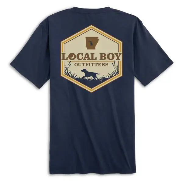 Hex State AR Short Sleeve Tee Shirt by Local Boy Outfitters