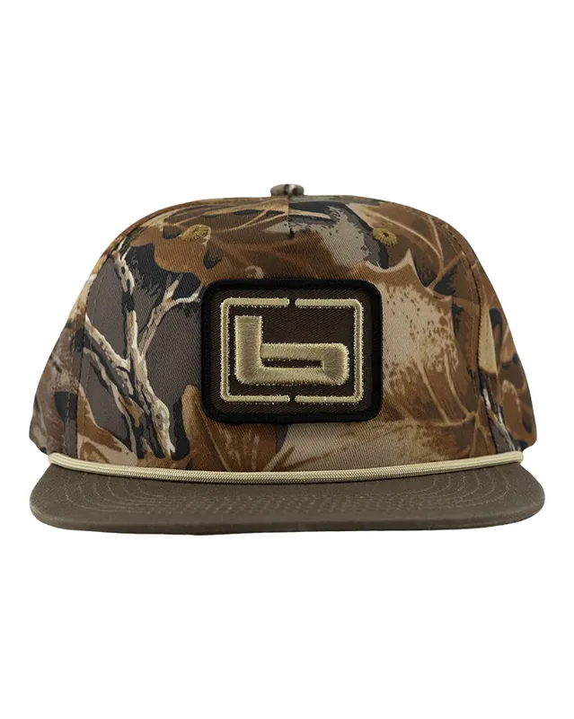 Men‘s Camo LOST Goat Rope Hybrid Snapback Cap by Banded