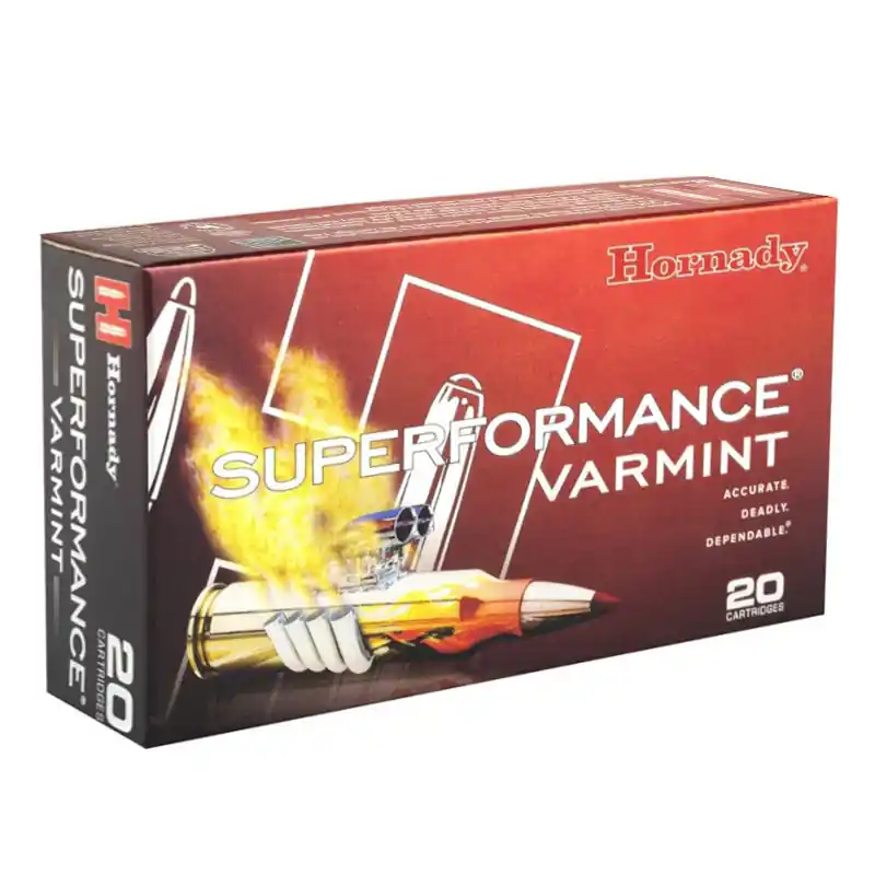 Hornady Superformance 3,465 fps 223 Remington 53 Grain V-Max Rifle Ammunition