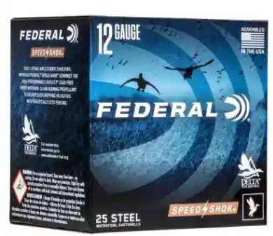 Federal Speed-Shok 12 Gauge 1550fps 3-1/2 inch 1-3/8oz BB Steel Shot Shotgun Ammunition
