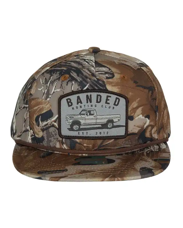 Men‘s LOST Hunting Club Logo Snapback Hat by Banded