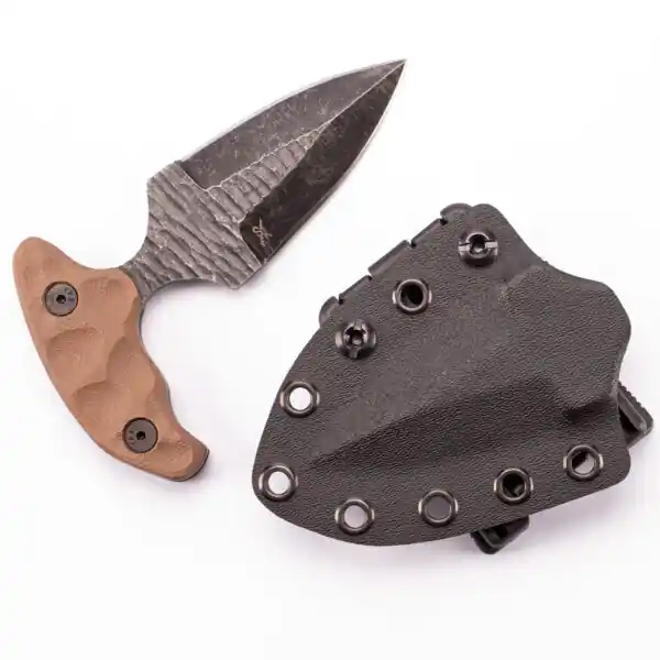 SD1 Push Dagger with Camo handle by Stroup Knives