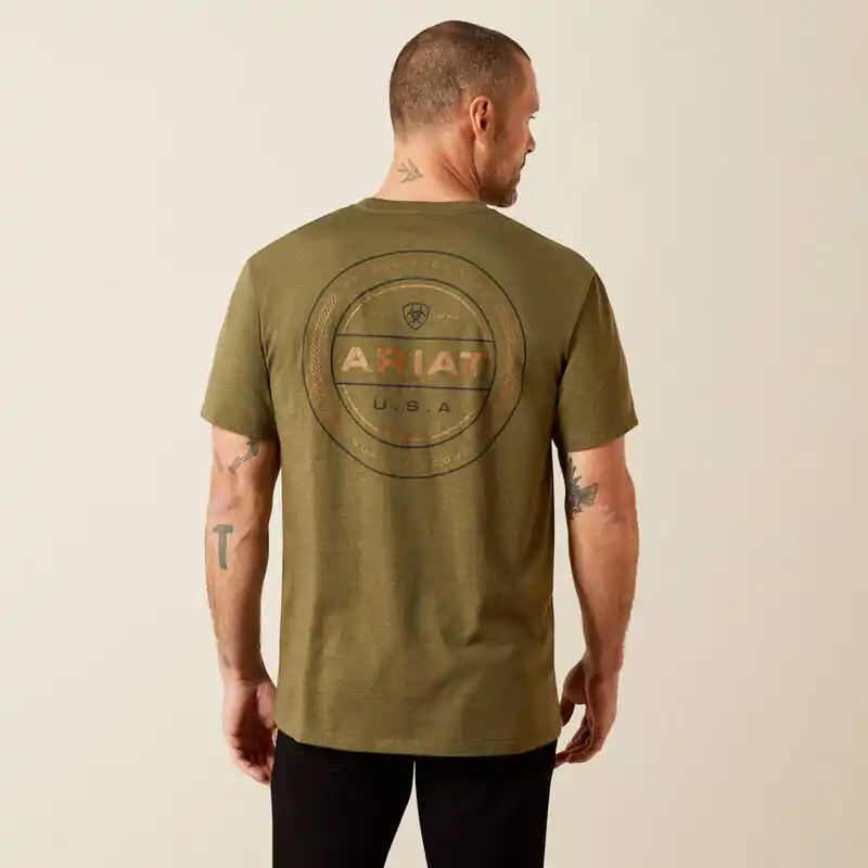 Ropers Seal Short Sleeve Tee Shirt by Ariat