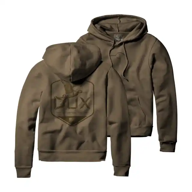 Men‘s Mallard Badge Thermal Hoodie by Dux