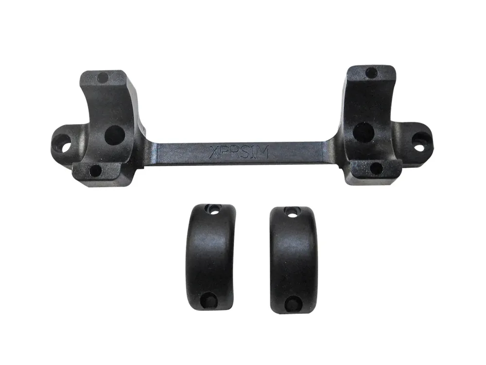 Game Reaper 1 Piece Scope Mount in Matte Black for 1 Inch Tube for Winchester XPR Short Action by DNZ