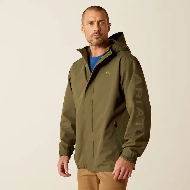 Rebar Stormshell Logo Waterproof Jacket by Ariat