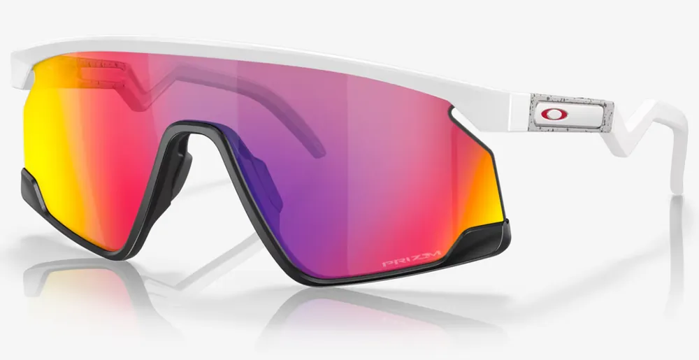 BXTR Sunglasses - Prizm Road Lenses, Matte White Frame by Oakley
