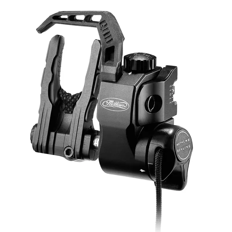 Black QAD IMX2 Left Handed Arrow Rest by Matthews