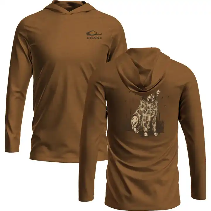 Old School Lab Long Sleeve Tee Hoodie by Drake