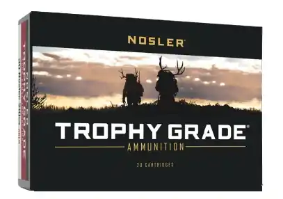 Nosler Trophy Grade 3,400 fps 26 Nosler 129 Grain AccuBond Long Range Rifle Ammunition