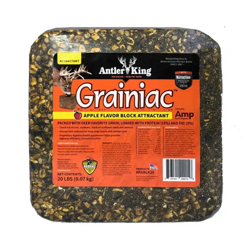 Grainiac 20 lb. Block by Antler King