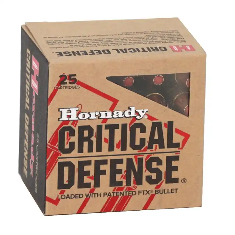 Hornady Critical Defense 1,500 fps 357 Magnum 125 Grain Polymer Tip Handgun Ammunition