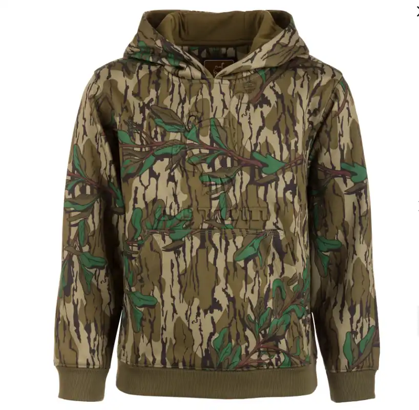 Youth Back Eddy Embossed Hoodie by Ol‘ Tom